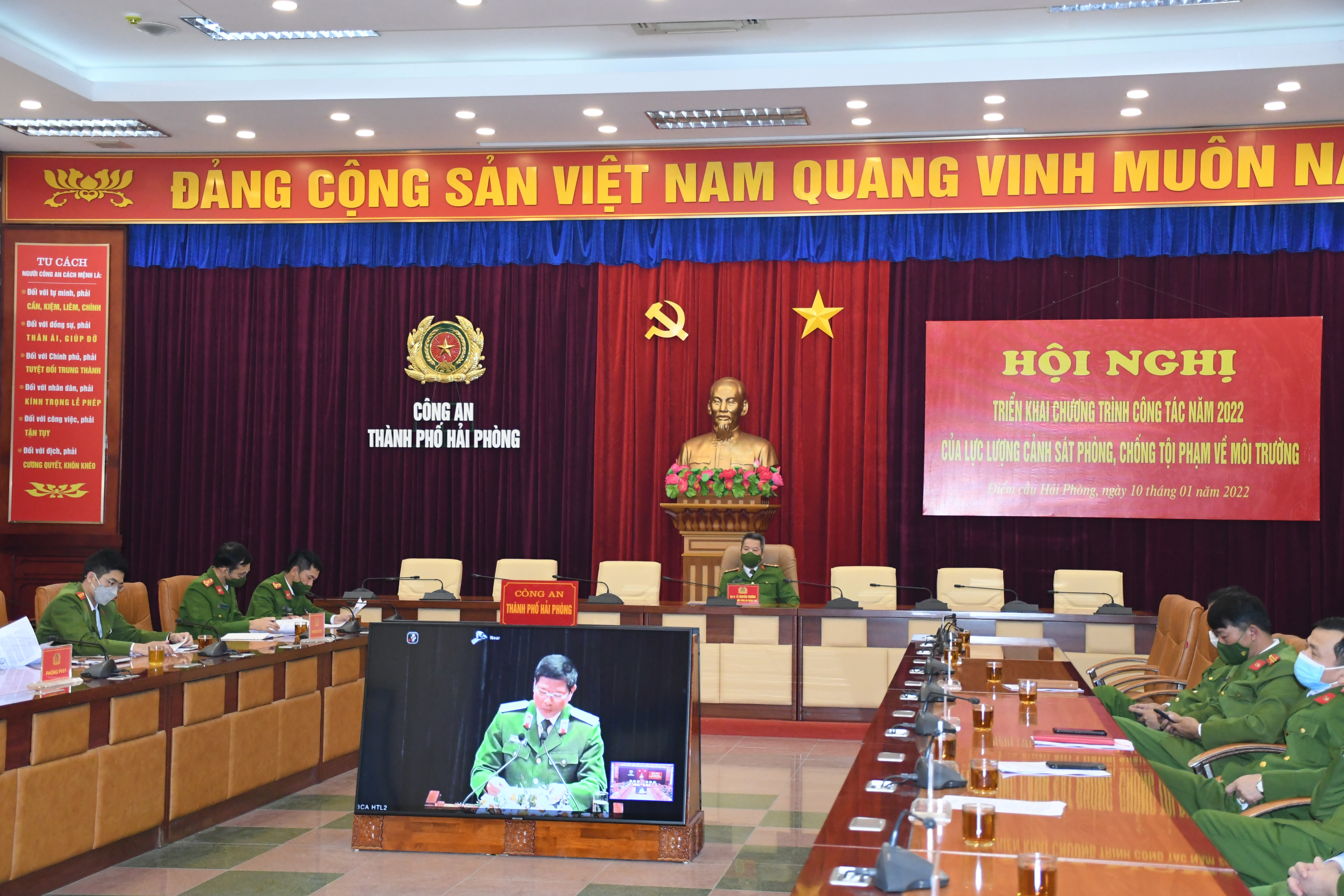 Cục Cảnh sát môi trường triển khai công tác năm 2022